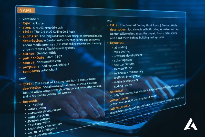 A solitary developer